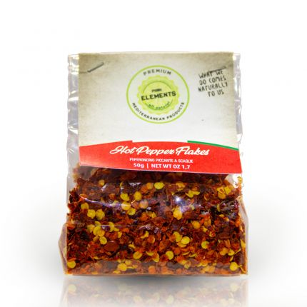 Hot peppers flakes