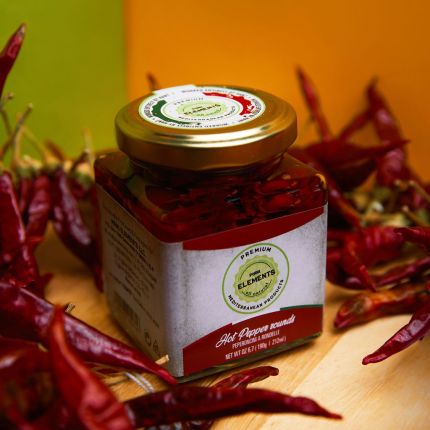 Hot pepper rounds (314ml)