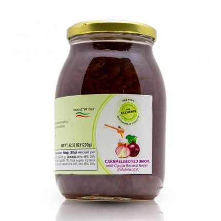 Caramelized red onion with Cipolla Rossa di Tropea PGI (1,2kg)