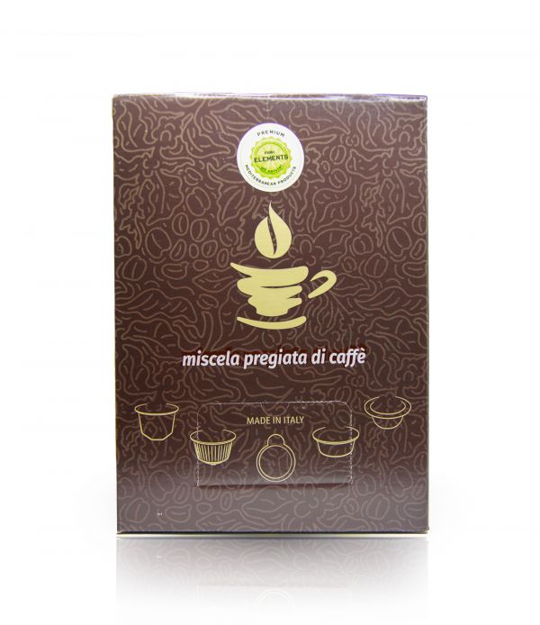Coffee in pods, gold blend
