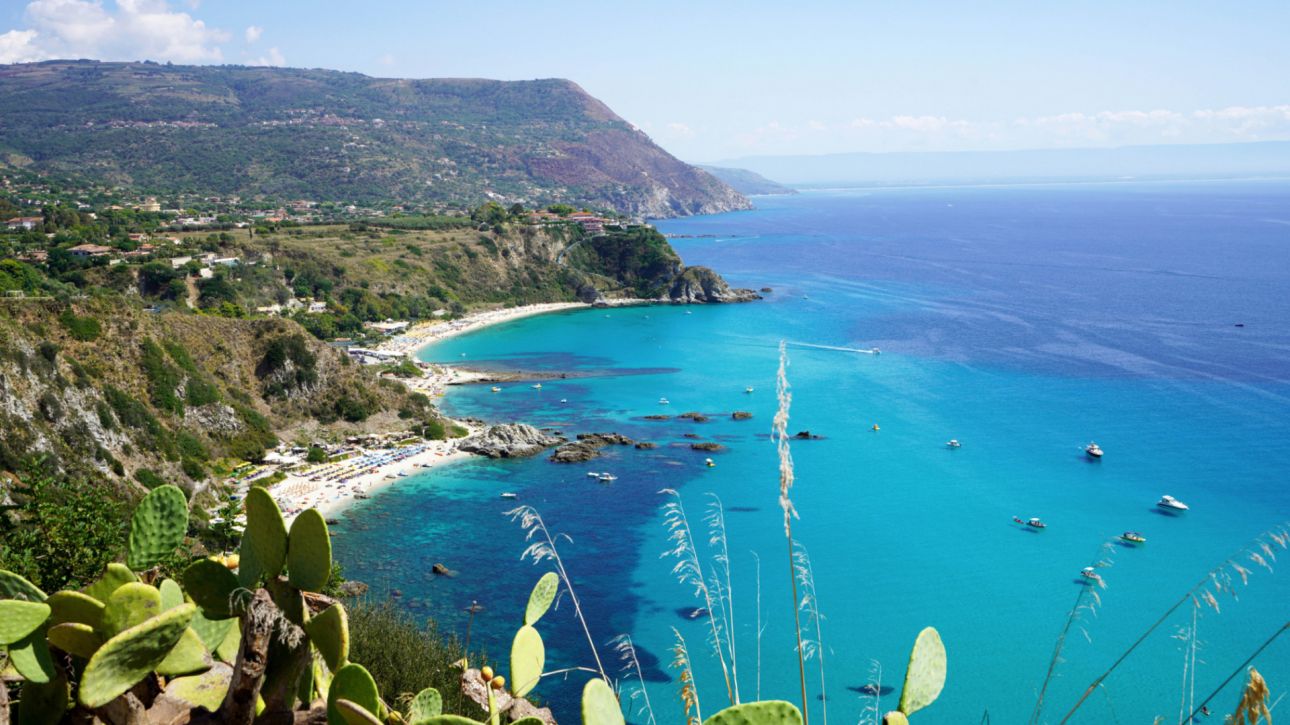 Calabrian landscape, sea